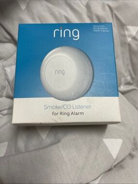 Ring Smoke/CO Listener - White and Blue Packaging